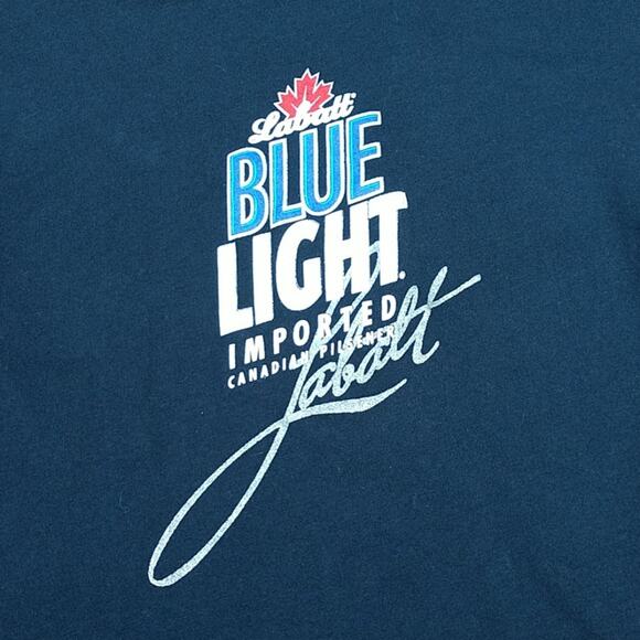 Labatt Blue Light T-shirt size Medium - Picture 2 of 6